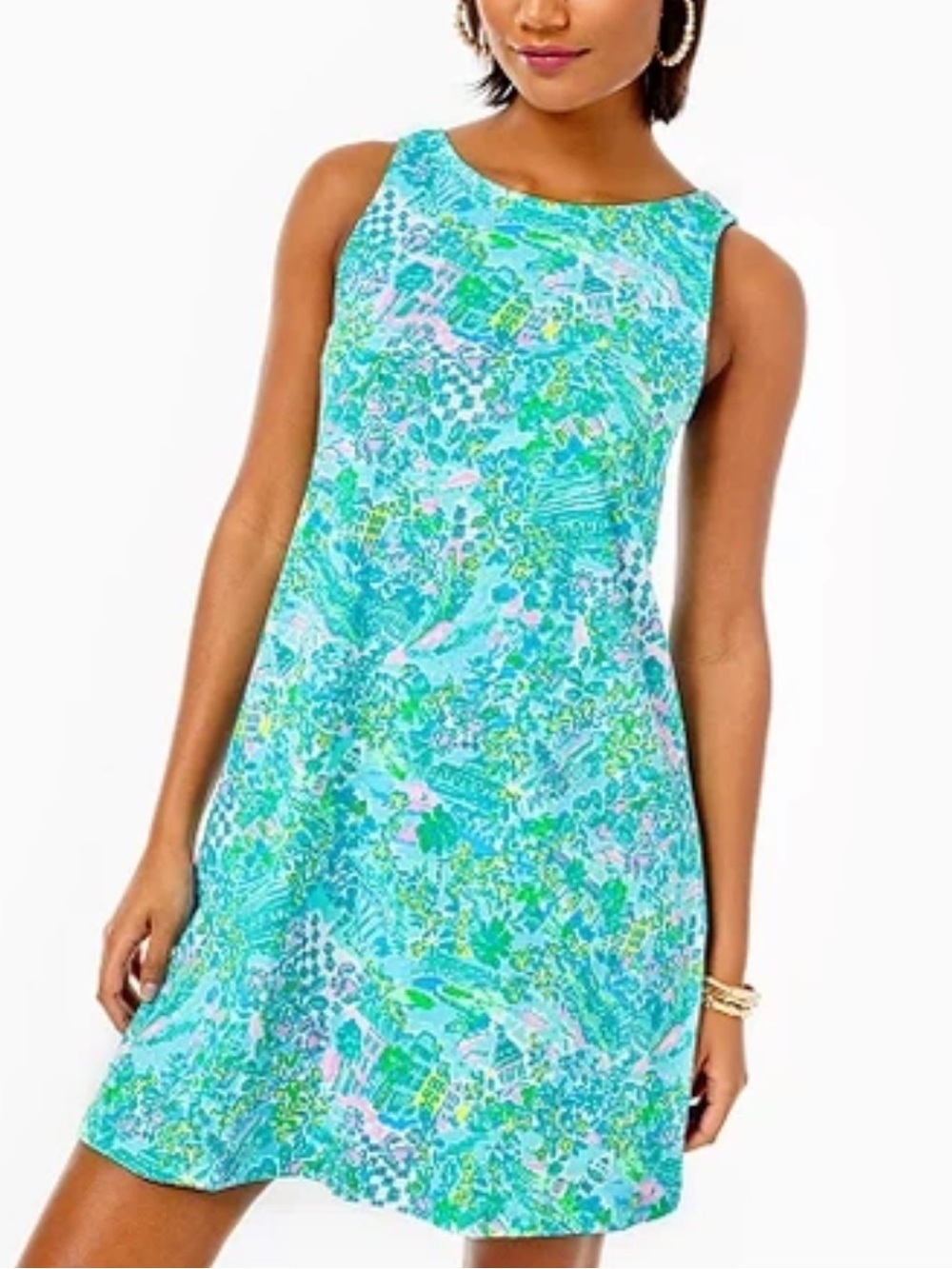 LILLY PULITZER Kristen Swing Dress In Surf Blue Lilly Loves South Carolina